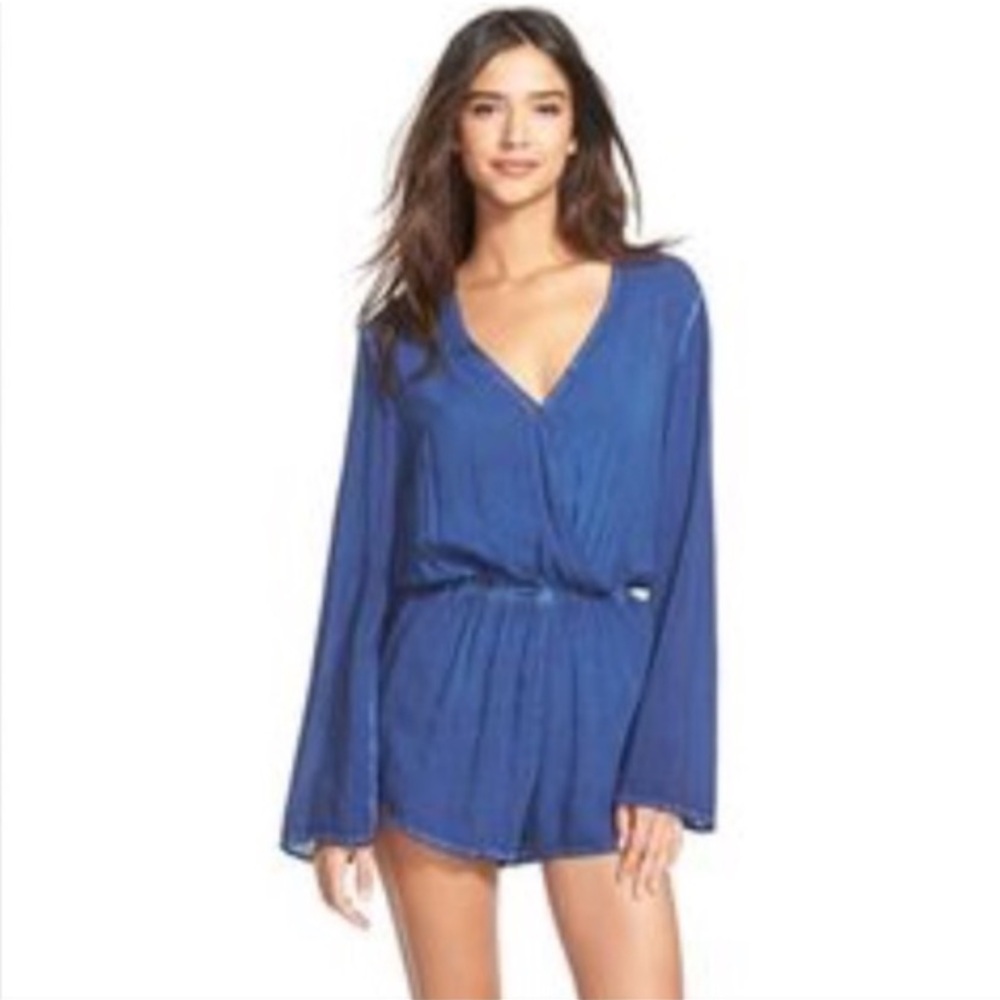 Betro Simone Long Sleeve Surplice Romper